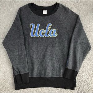 PINK Victoria's Secret w/5th & Ocean UCLA Gray Sweater Womens Size Small